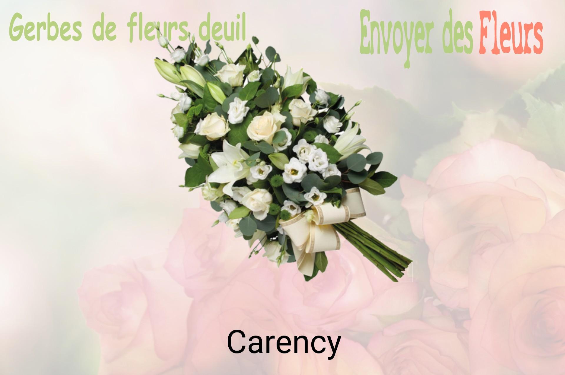 Gerbe de fleurs de deuil livrée à Carency